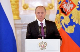 Vladimir Putin ha giurato per il suo quarto mandato